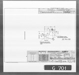 Manufacturer's drawing for Bell Aircraft P-39 Airacobra. Drawing number 33-741-070