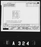 Manufacturer's drawing for Lockheed Corporation P-38 Lightning. Drawing number 200489