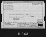 Manufacturer's drawing for North American Aviation B-25 Mitchell Bomber. Drawing number 98-73527