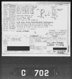 Manufacturer's drawing for Boeing Aircraft Corporation B-17 Flying Fortress. Drawing number 21-2589