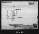 Manufacturer's drawing for North American Aviation B-25 Mitchell Bomber. Drawing number 98-517049