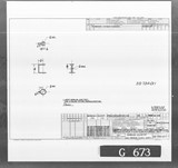 Manufacturer's drawing for Bell Aircraft Corporation P-39 Airacobra. Drawing number 33-734-011