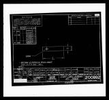 Manufacturer's drawing for Lockheed Corporation P-38 Lightning. Drawing number 200992