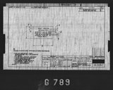 Manufacturer's drawing for North American Aviation B-25 Mitchell Bomber. Drawing number 98-53367