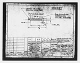 Manufacturer's drawing for Beechcraft AT-10 Wichita - Private. Drawing number 106327