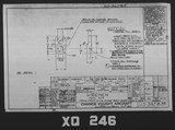 Manufacturer's drawing for Chance Vought F4U Corsair. Drawing number 34585