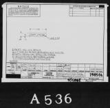 Manufacturer's drawing for Lockheed Corporation P-38 Lightning. Drawing number 198504