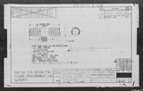 Manufacturer's drawing for North American Aviation B-25 Mitchell Bomber. Drawing number 99-58474