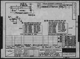 Manufacturer's drawing for North American Aviation B-25 Mitchell Bomber. Drawing number 62A-53927