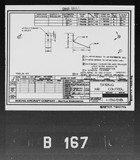 Manufacturer's drawing for Boeing Aircraft Corporation B-17 Flying Fortress. Drawing number 1-19698
