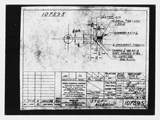 Manufacturer's drawing for Beechcraft AT-10 Wichita - Private. Drawing number 107595