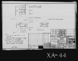 Manufacturer's drawing for Vultee Aircraft Corporation BT-13 Valiant. Drawing number 74-28016