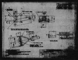 Manufacturer's drawing for North American Aviation B-25 Mitchell Bomber. Drawing number 98-735230
