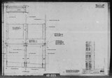 Manufacturer's drawing for North American Aviation B-25 Mitchell Bomber. Drawing number 98-53066