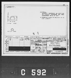 Manufacturer's drawing for Boeing Aircraft Corporation B-17 Flying Fortress. Drawing number 1-29977