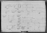 Manufacturer's drawing for North American Aviation B-25 Mitchell Bomber. Drawing number 98-53386
