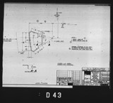 Manufacturer's drawing for Douglas Aircraft Company C-47 Skytrain. Drawing number 4116842