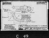 Manufacturer's drawing for Lockheed Corporation P-38 Lightning. Drawing number 193645