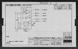Manufacturer's drawing for North American Aviation B-25 Mitchell Bomber. Drawing number 98-54103