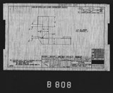 Manufacturer's drawing for North American Aviation B-25 Mitchell Bomber. Drawing number 108-611102