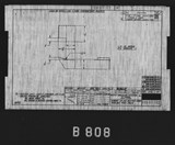 Manufacturer's drawing for North American Aviation B-25 Mitchell Bomber. Drawing number 108-611102