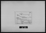 Manufacturer's drawing for Beechcraft T-34 Mentor. Drawing number 102361