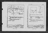 Manufacturer's drawing for North American Aviation B-25 Mitchell Bomber. Drawing number 6E33 6E34