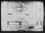 Manufacturer's drawing for North American Aviation B-25 Mitchell Bomber. Drawing number 98-73587