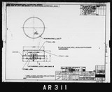 Manufacturer's drawing for North American Aviation B-25 Mitchell Bomber. Drawing number 98-47160
