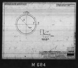 Manufacturer's drawing for North American Aviation B-25 Mitchell Bomber. Drawing number 98-58427
