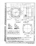 Manufacturer's drawing for Generic Parts - Aviation General Manuals. Drawing number AND10402