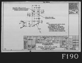 Manufacturer's drawing for Chance Vought F4U Corsair. Drawing number 19806