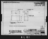 Manufacturer's drawing for North American Aviation B-25 Mitchell Bomber. Drawing number 98-537768