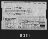 Manufacturer's drawing for North American Aviation B-25 Mitchell Bomber. Drawing number 108-320264