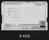 Manufacturer's drawing for North American Aviation B-25 Mitchell Bomber. Drawing number 98-61070