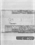 Manufacturer's drawing for Bell Aircraft P-39 Airacobra. Drawing number 33-515-021
