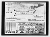 Manufacturer's drawing for Beechcraft AT-10 Wichita - Private. Drawing number 106682
