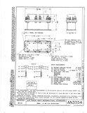 Manufacturer's drawing for Generic Parts - Aviation General Manuals. Drawing number AN3354