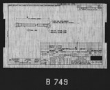 Manufacturer's drawing for North American Aviation B-25 Mitchell Bomber. Drawing number 108-588100