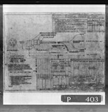 Manufacturer's drawing for Bell Aircraft P-39 Airacobra. Drawing number 33-753-043
