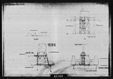 Manufacturer's drawing for North American Aviation B-25 Mitchell Bomber. Drawing number 98-66058