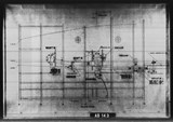 Manufacturer's drawing for North American Aviation B-25 Mitchell Bomber. Drawing number 98-48142