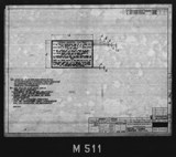 Manufacturer's drawing for North American Aviation B-25 Mitchell Bomber. Drawing number 98-53335