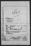 Manufacturer's drawing for North American Aviation P-51 Mustang. Drawing number 1S38