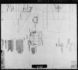 Manufacturer's drawing for Lockheed Corporation P-38 Lightning. Drawing number 198546