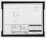 Manufacturer's drawing for Boeing Aircraft Corporation B-17 Flying Fortress. Drawing number 41-8121
