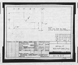 Manufacturer's drawing for Boeing Aircraft Corporation B-17 Flying Fortress. Drawing number 41-435