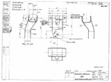 Manufacturer's drawing for Vickers Spitfire. Drawing number 36135