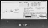 Manufacturer's drawing for Boeing Aircraft Corporation B-17 Flying Fortress. Drawing number 1-20354