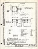 Manufacturer's drawing for Generic Parts - Aviation Standards. Drawing number an3362